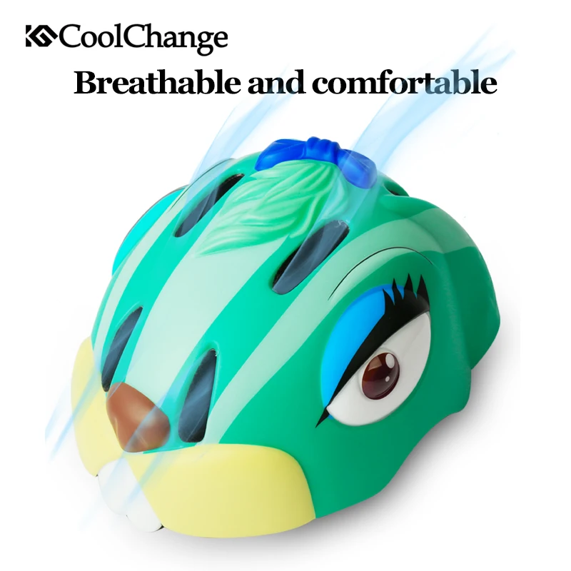 Шлем велосипедный CoolChange для мальчиков и девочек детский шлем из поликарбоната