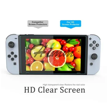 

For Nintendo Switch 2017 Tempered Glass for Nintendo Switch Screen Protector 9H Hardness PremiumTempered Glass for Switch