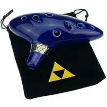 100 шт. 12 отверстий alto C окарина от Legend of Zelda с защитной сумкой
