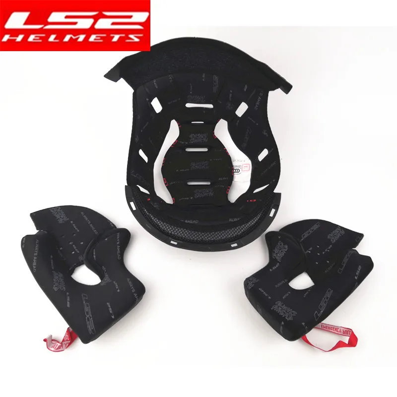 LS2 FF352/370/396/390/399/MX436/OF521 moto rcycle шлем съемная и amp; можно стирать в стиральной машине внутренняя pad несколько моделей ls2 moto шлем