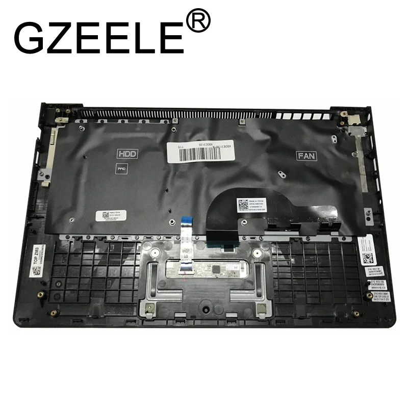 GZEELE для Dell Inspiron 3137 3135 3138 11-3137 11-3138 11 3000 11-3135 и Упор для рук клавиатура ободок верхний чехол Топ чехол Крышка