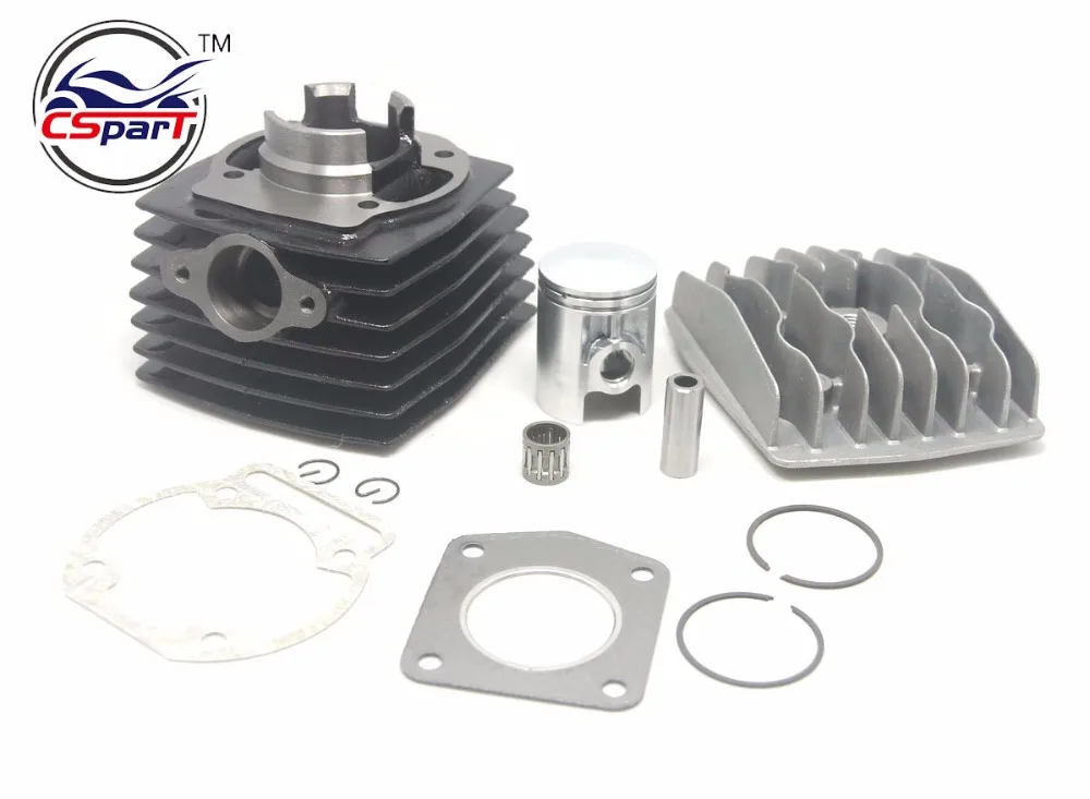 39MM 12MM Cylinder Head Piston Ring Bearing Gasket Kit Morini 50 50CC Mini Moto Dirt bike Cross