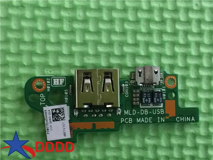 Оригинал для DELL VENUE 11 PRO 5130 USB плата питания MLD DB 08M15C T06G T011G полностью