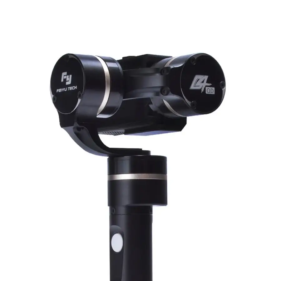 Feiyutech G4 QD профессиональная одноместная 3-осевой и портативный монопод с шарнирным замком Ручной Стабилизатор камеры DSLR G4 Обновление версии для Gopro5/для Gopro4 Камера
