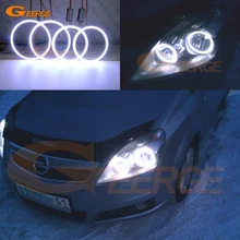 Для Opel Zafira B 2005- отличное Ультра яркое освещение COB комплект светодиодов «глаза ангела» halo кольца