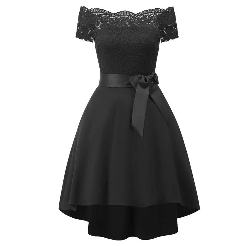 Женское короткое вечернее платье robe de soiree элегантное стильное формальное с
