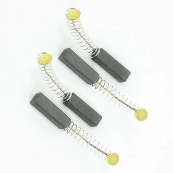 

10pcs Power Tool Motor Coal Brushes Feathered 6x6x20mm Motorbrush Drill Brand New And High Quality