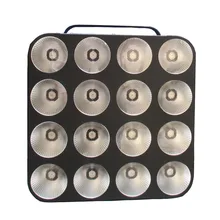 4 шт./лот led dj оборудование 4*4 led матрица dj свет 16x30 Вт 3 в 1 монолитный блок rgb светодиодов мигающий сценический эффект освещения с летным корпусом диско