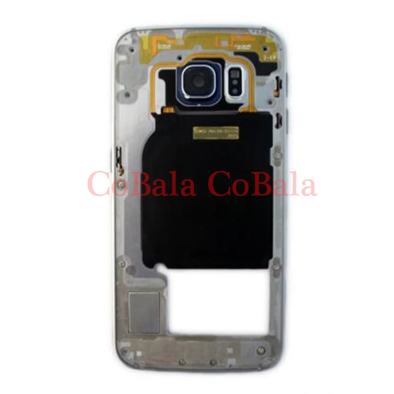 

1Pcs For Samsung Galaxy S6 Edge G925 G925F G925T Housing LCD Display Middle Frame Midframe Bezel Chassis Plate Assembly