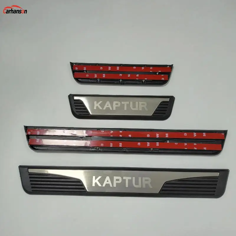 Стайлинг автомобиля для Kaptur Renault Captur аксессуары 2016 2017 2020 Накладка на порог