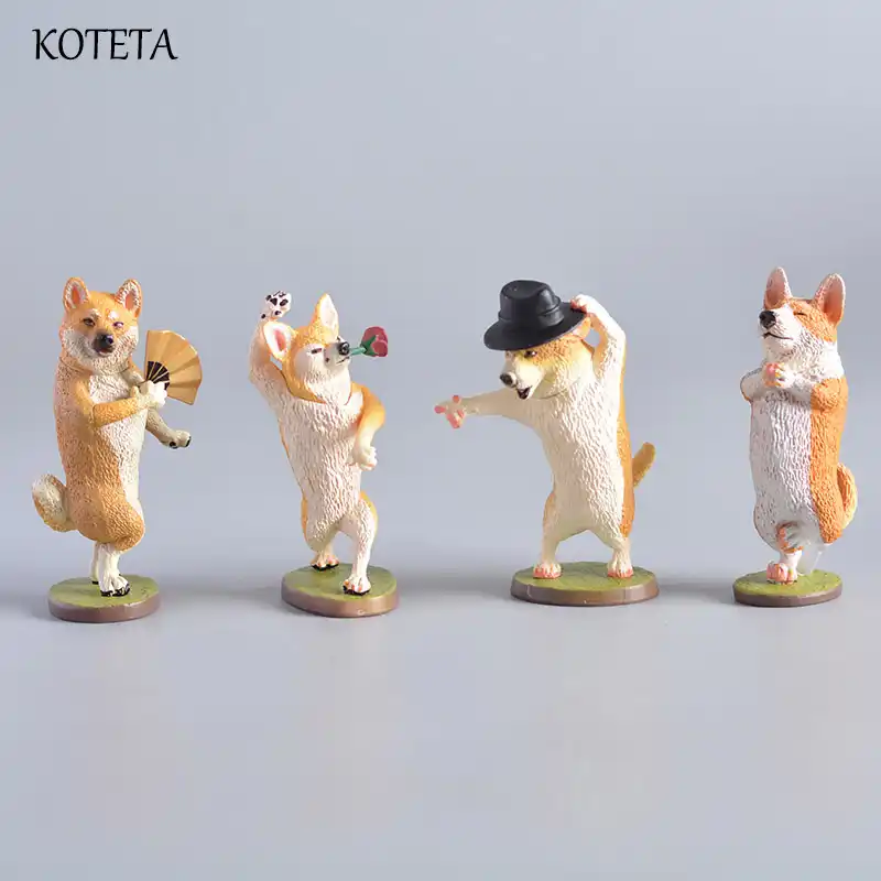 dancing christmas corgi