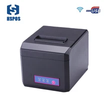 high speed 80mm pos wifi receipt font b printer b font support Multi language and LOGO