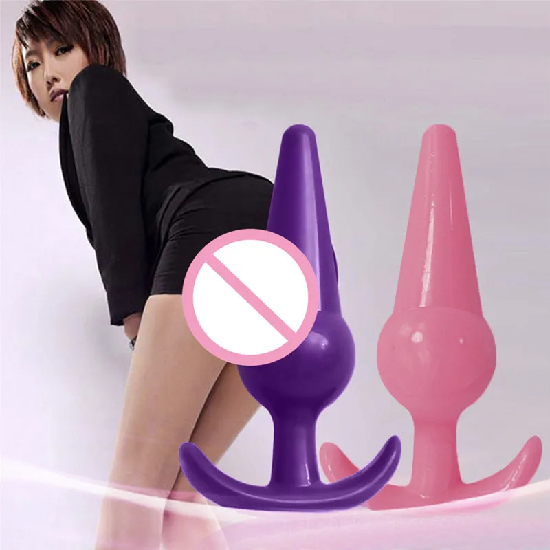 Anal plug Metal Butt Plug Soft Silicone for men women G-Spot Sex Toys W312 |
