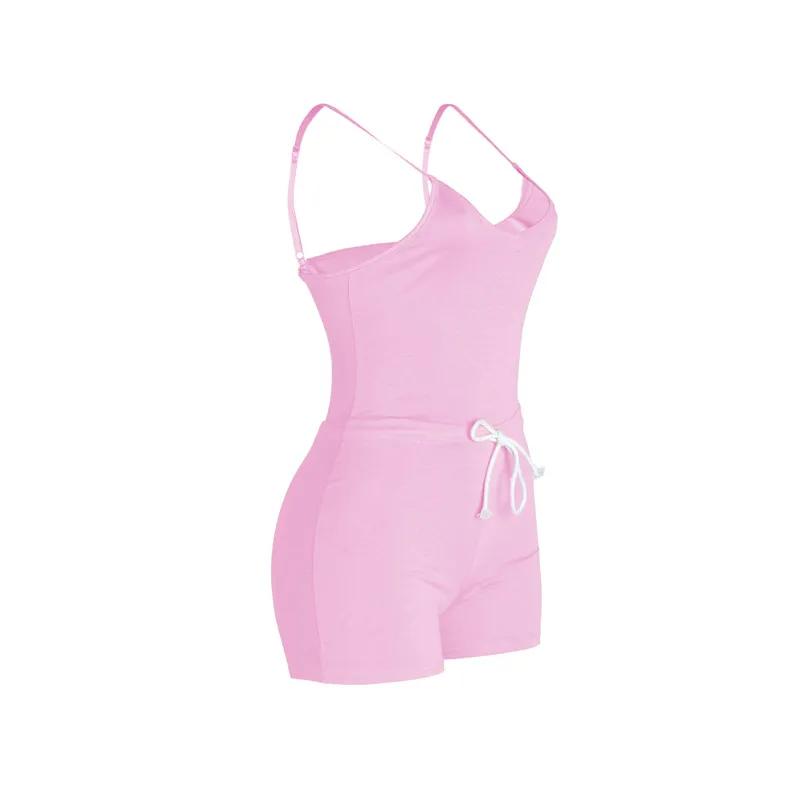 summer sexy spaghetti strap shorts playsuits-13