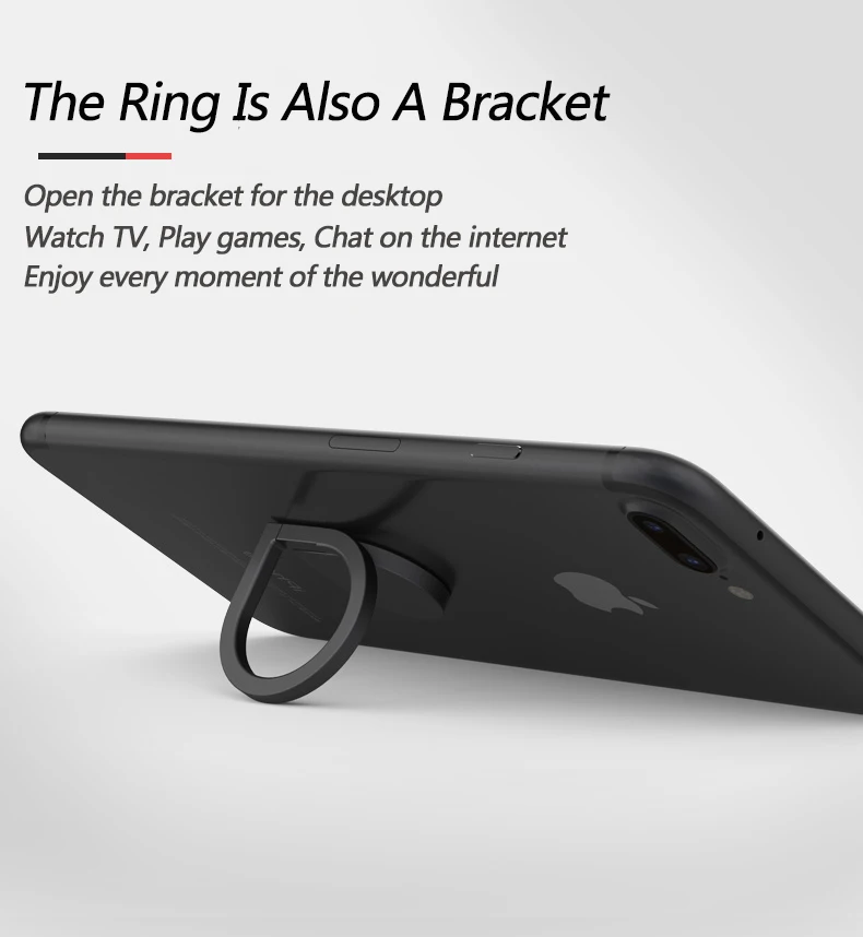В виде капли воды, кольцо-держатель, Универсальное кольцо для мобильного телефона, вращающееся магнитное кольцо на 360 градусов, металлический держатель для пальца, подставка для IPhone