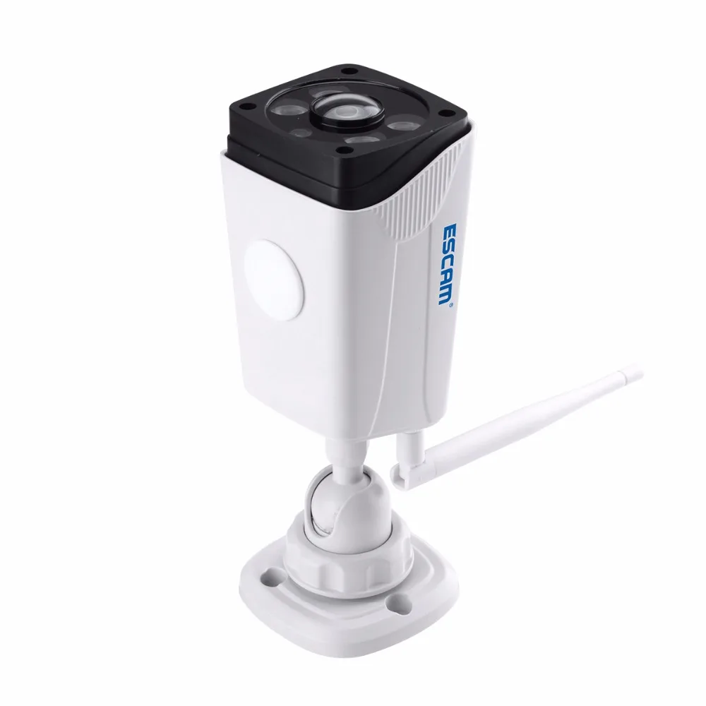 Escam QP02 Outdoor IP66 Waterproof HD-1080P Surveillance Wireless IP Camera VR 180 degree panoramic fisheye Bullet Wifi Camera Escam QP02 Outdoor IP66 Waterproof HD-1080P Surveillance Wireless IP Camera VR 180 degree panoramic fisheye Bullet Wifi Camera