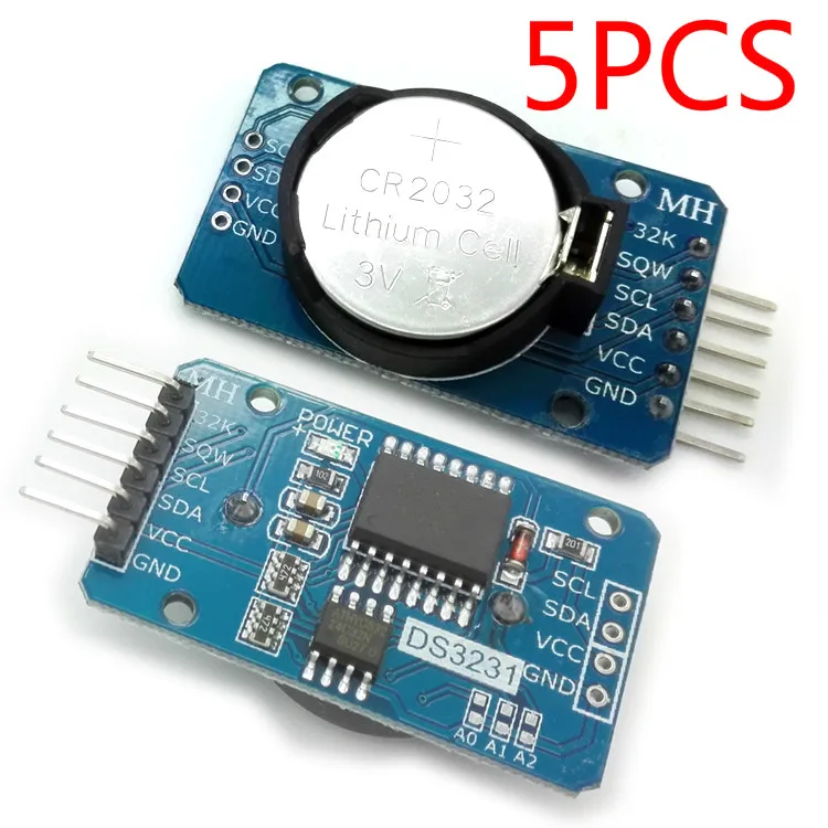 5pcs DS3231 AT24C32 IIC precision Real time clock module memory module