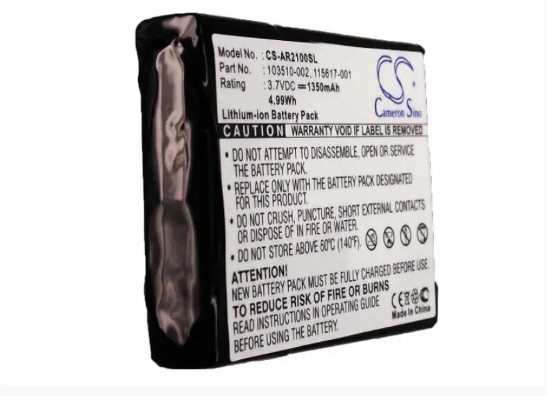 Аккумулятор Cameron Sino 1350mAh для HP Aero 2100 2115 2120 2130 2150 2160 2180 001 103285 002 103510 001|Цифровые