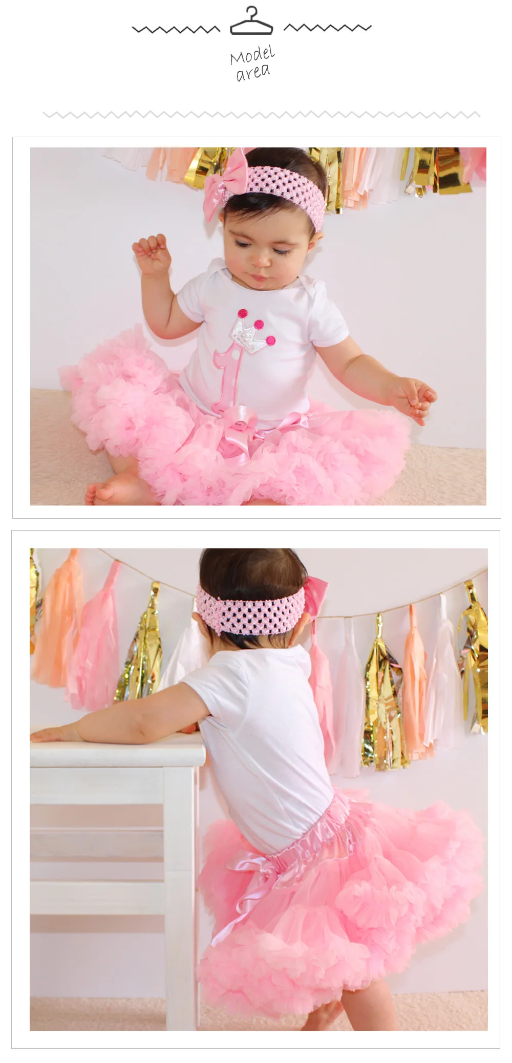 3pcs Tutu Skirt Clothing Sets Baby Girls Romper Pettiskirt Tulle Skirts Clothes Infant Jumpsuit Princess Birthday Party Costumes baby dress and set