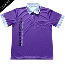 Производитель пользовательских логотипов сублимированные повседневные спортивные рубашки с принтом Гольф ttshirt