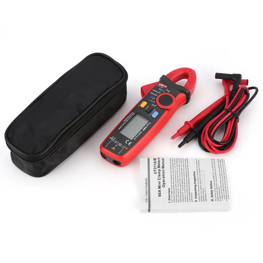 

UNI-T UT118B Mini Portable Digital Pen Type Multimeter Auto Range 3000 Counts AC/DC Volt Ohm Capacitance Diode Tester