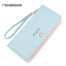 New Luxury Ladies Purses Female Brand Wallets Women Long Zipper Purse Woman Wallet Leather Card Holder Clutch Portefeuille femme