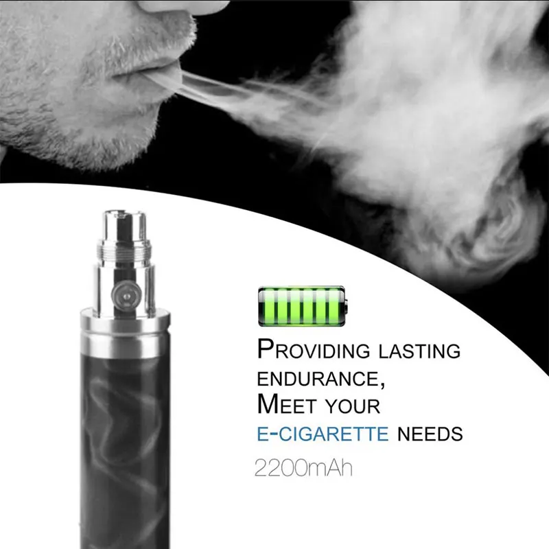 GreenSound GS Ego II 2200mAh 3D Battery E cigarette vape fit M14 Ce4 clearomizer ce5 atomizer ego 510 thread ego battery