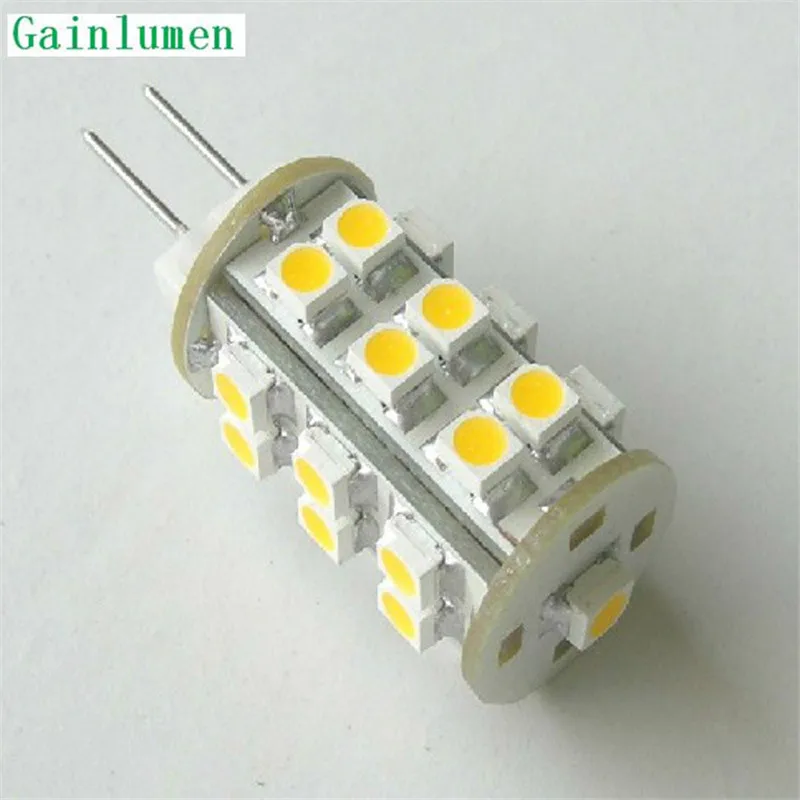 

DC 12V High Power 3W G4 25LED Lamp Replace 20W halogen lamp 360 Beam Angle Bulb g4 led bulb 12v for landscape lighting