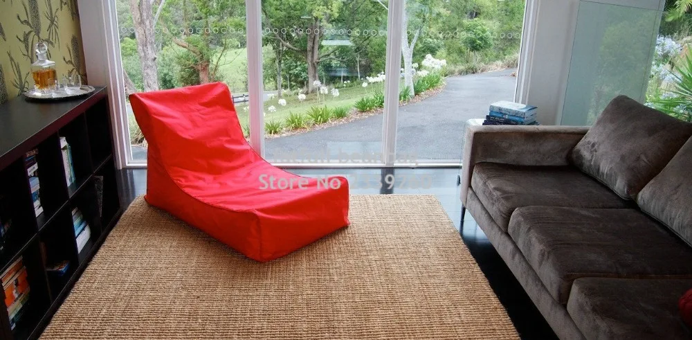 COVER ONLY , no filler-Purple outdoor bean bag furniture chair, Outdoor waterproof beanbag sofa seat-garden hammock chair