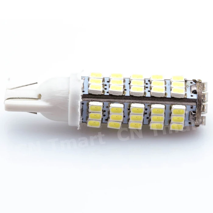 2X супер белый w5w t10 светодиодный 68SMD светильник 12В автомобильный Внешнее