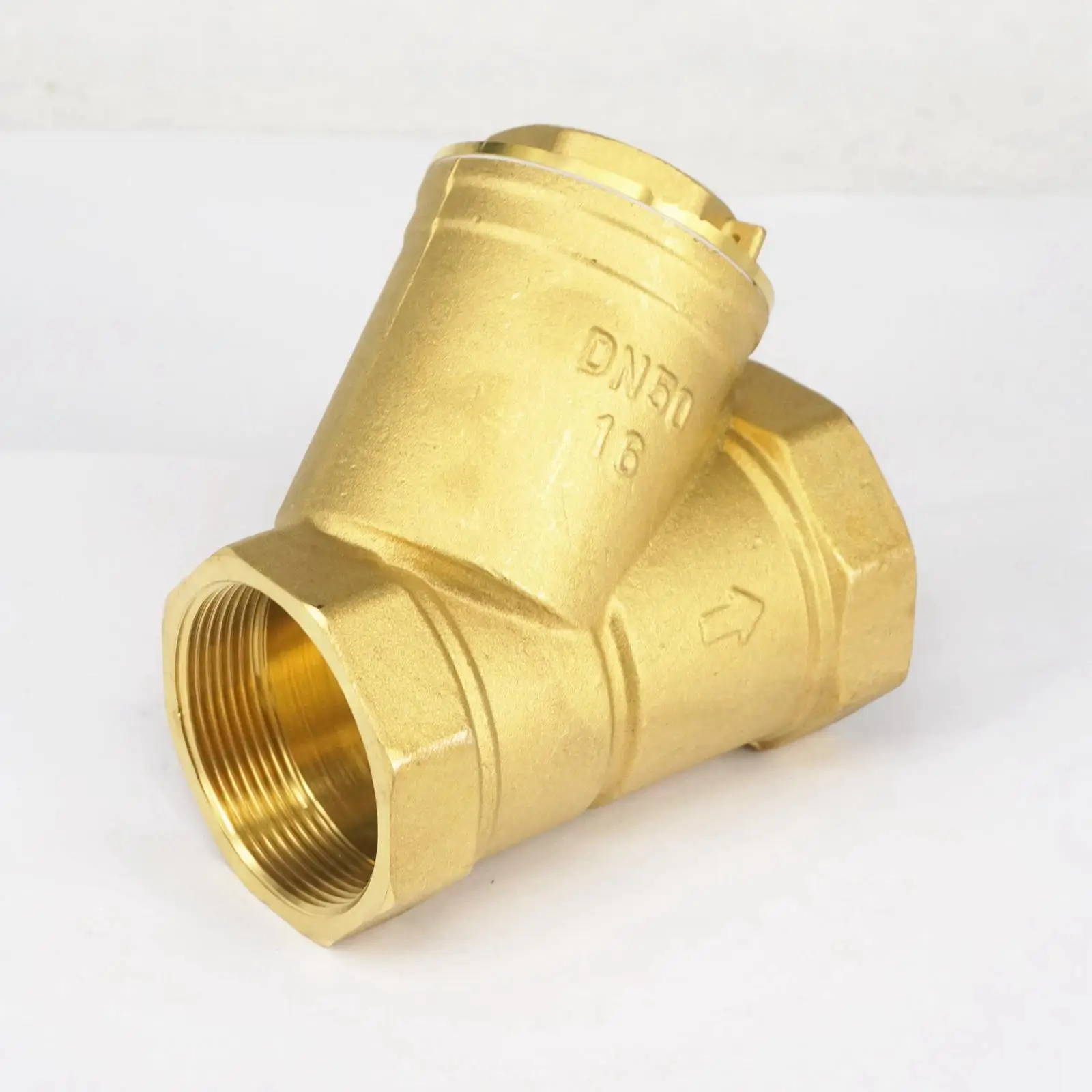 2" BSPP Female Brass In Line Y Strainer Filter For Pressure Washer Jet