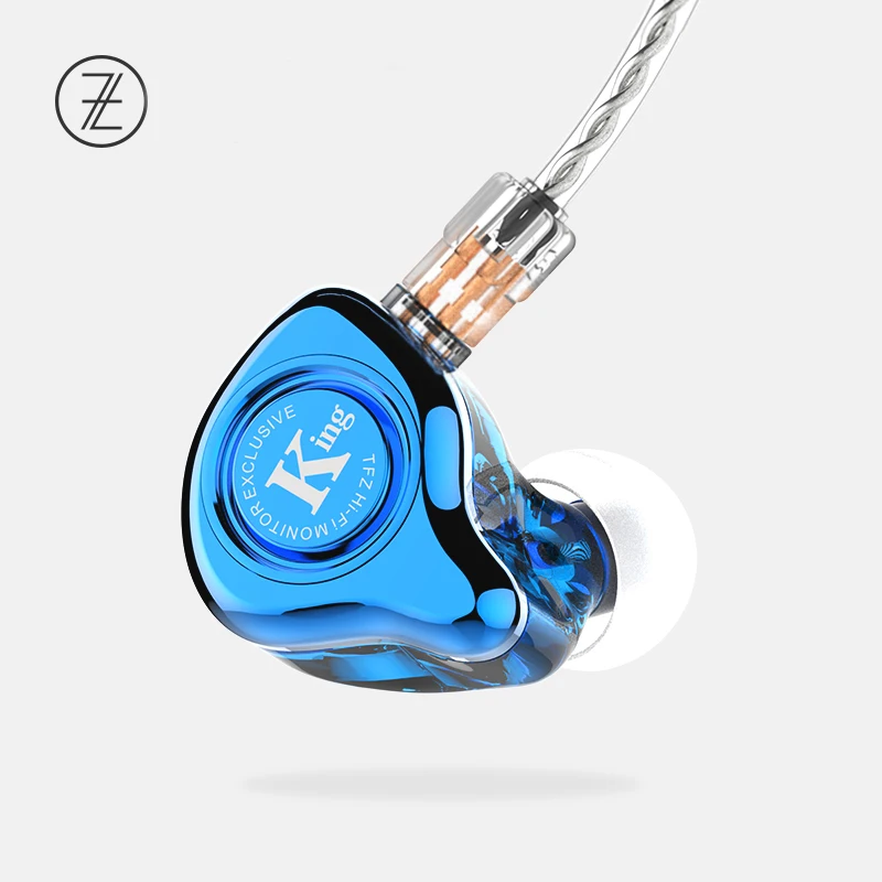 The Fragrant Zither TFZ EXCLUSIVE KING 2Pin Interface HIFI Monitor In Ear Sports Earphone Customized Dynamic DJ Earphone The Fragrant Zither TFZ EXCLUSIVE KING 2Pin Interface HIFI Monitor In Ear Sports Earphone Customized Dynamic DJ Earphone