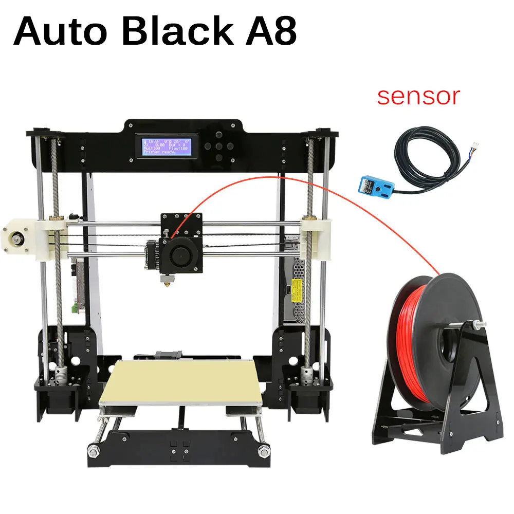 Upgrate Anet A6 & A8 3D prusa i3 High Precision Reprap impresora 3d DIY ... - Upgrate Anet A6 A8 3D Prusa I3 High Precision Reprap Impresora 3D DIY 3D Printer Kit