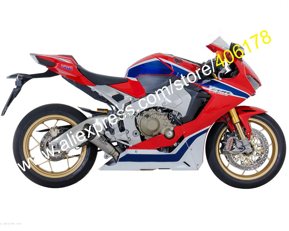 Для CBR1000RR Fireblade CBR 1000RR 17 18 CBR1000 RR многоцветный обтекатель мотоцикла(литье под давлением