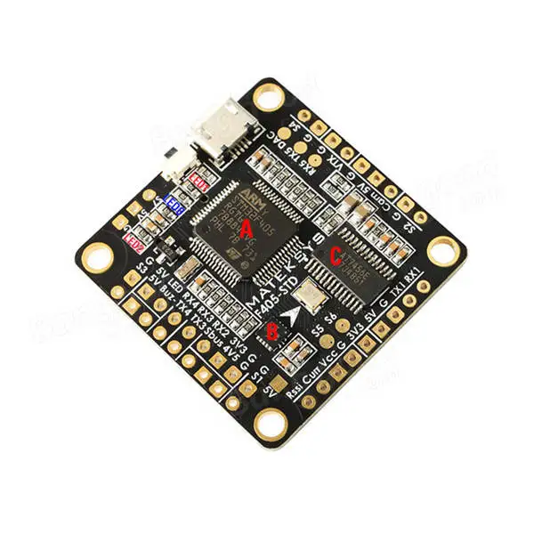 Контроллер полета Matek F405 STD BetaFlight STM32F405 + системная плата распределения мощности