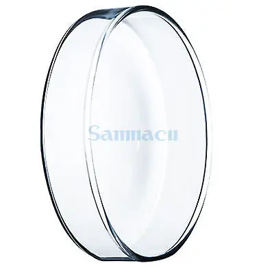 

180mm Borosilicate Glass Petri Culture Dish with Lids For Lab Bacterial Yeast