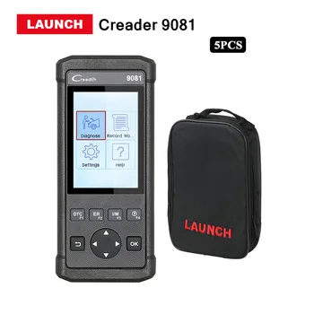 

5 Pcs Launch CReader 9081 CR9081 diagnostic-tool Full OBD2/EOBD function support TPMS Oil EPB DPF ABS SAS Reset X431 CR 9081