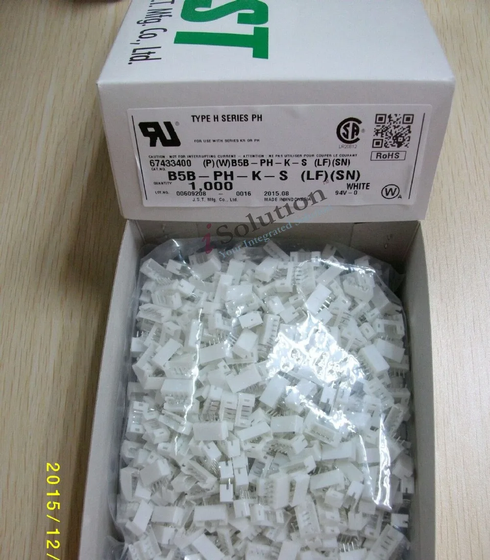 Aliexpress.com : Buy B5B PH K S(LF)(SN) 5 Positions Header, Shrouded ...