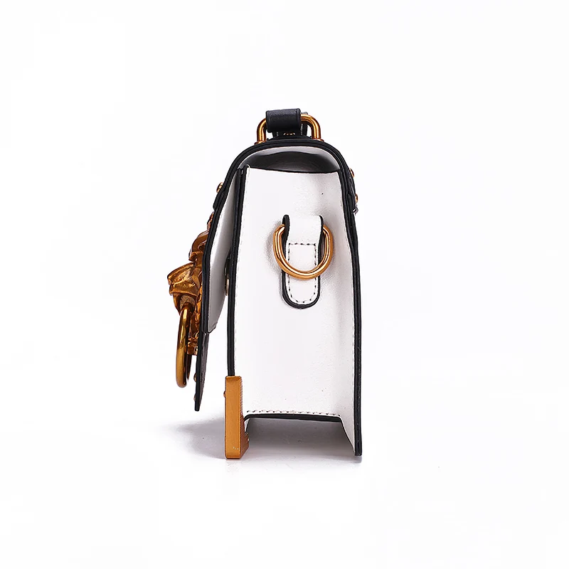 Fashion Metal Lion Head Mini Small Square Pack Shoulder Bag Crossbody Package Clutch Women Designer Wallet Handbags Bolsos Mujer Fashion Metal Lion Head Mini Small Square Pack Shoulder Bag Crossbody Package Clutch Women Designer Wallet Handbags Bolsos Mujer