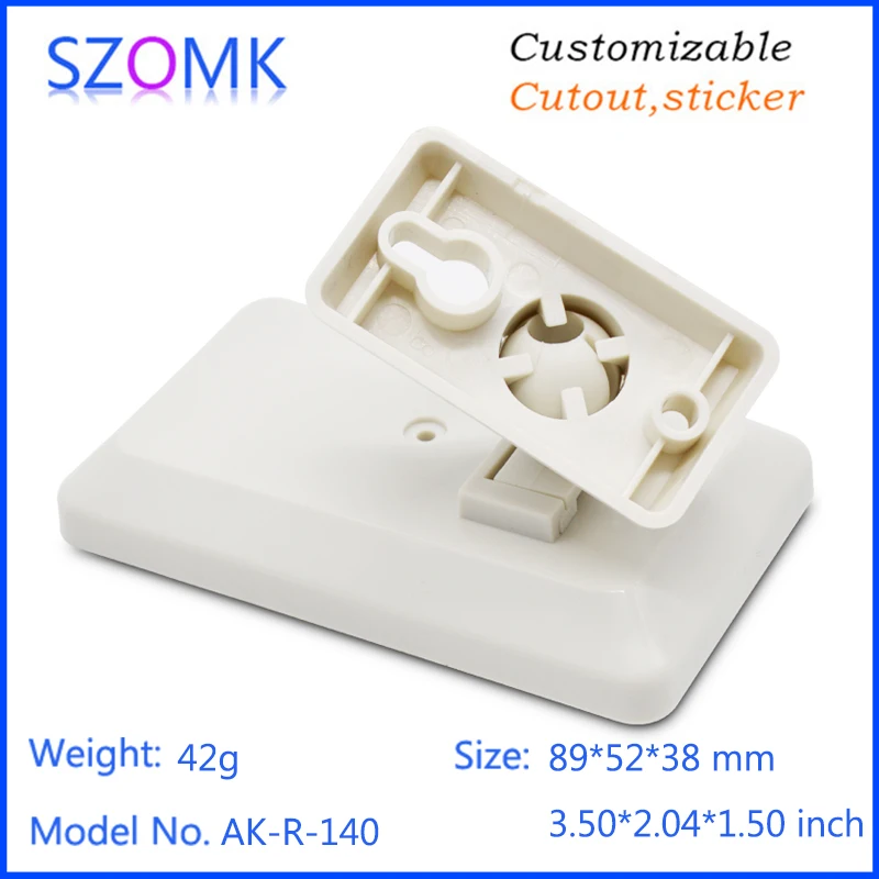 szomk plastic enclosure for electronics plastic case plastic box for electronics project Wireless PIR IR Motion Sensor for Alarm Home Security System (14)