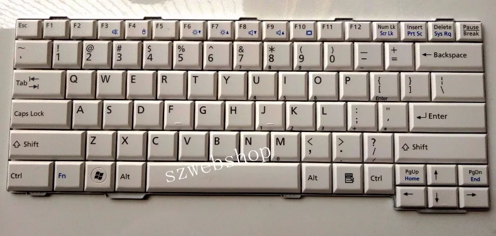 Новинка для Fujitsu Lifebook SH761 SH561 SH760 SH560 S761 S561 сменная Клавиатура США Белый CP442331-01