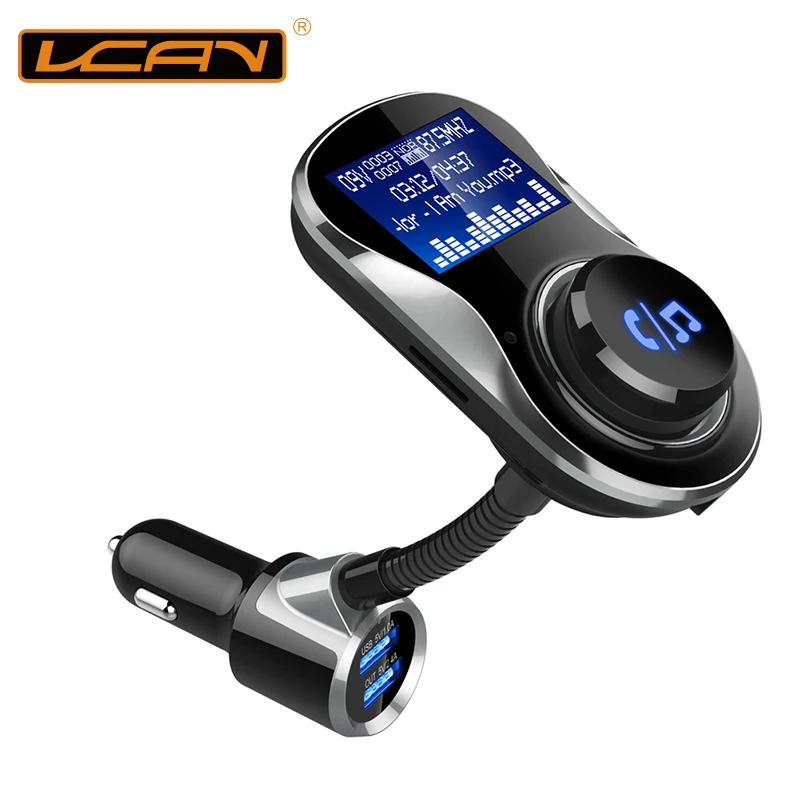 LCAV автомобильное зарядное устройство с поддержкой Bluetooth fm радиопередатчик MP3