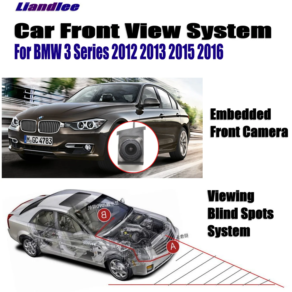 Автомобильная Камера Переднего Вида логотип Камера для BMW 3 E90 E91 E92 E93 F30 F31 F34 2012- ЖК-дисплей Экран монитор Зажигалка для сигарет