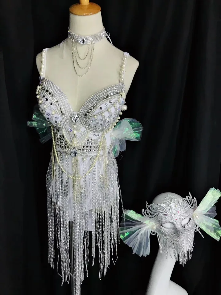 rihanna tassel jumpsuit