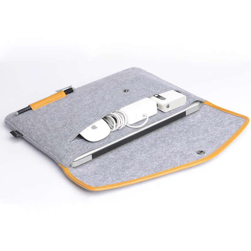 Чехол для ноутбука Apple Macbook Pro 13 15 A1707 A1708 2016 дюймов шерстяной фетровый чехол сумка