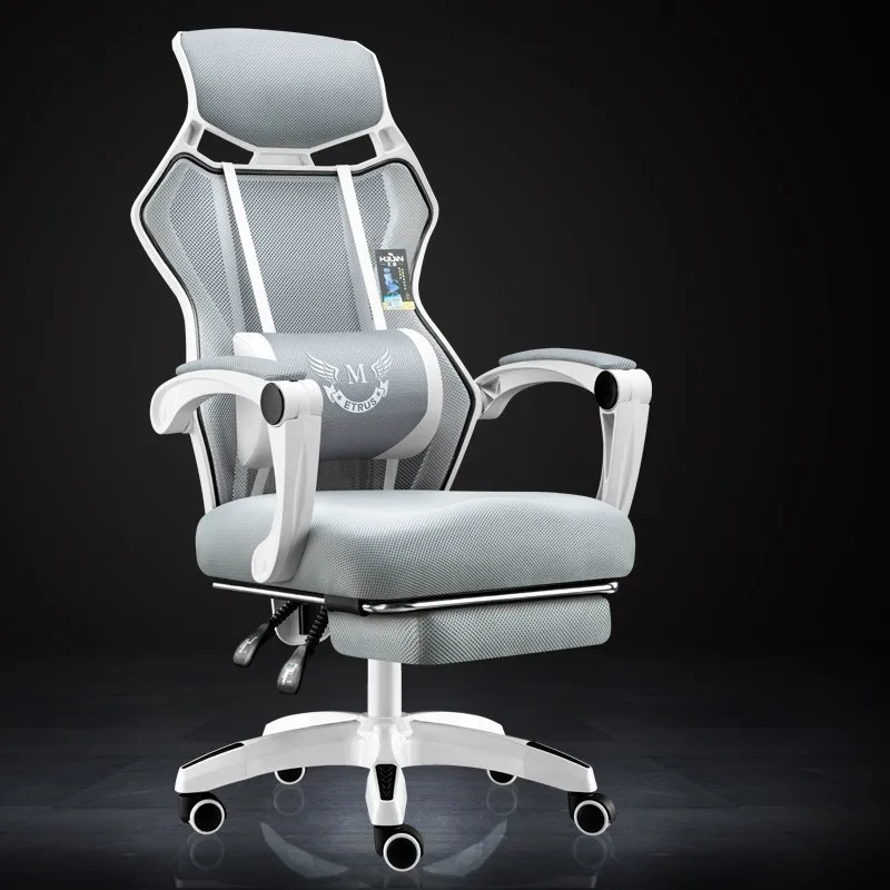 ЕС игровые Esports Poltrona Boss Silla геймер офисное кресло с подставкой для ног с колесом может лежать пружинная Подушка массажная Эргономика - Цвет: 7