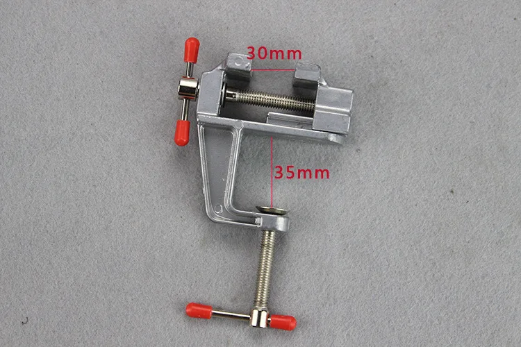 3,5 дюймов алюминиевая скамья клещи маленькие хобби ювелира зажим на стол скамья Benchvise клещи Мини инструмент тиски Craft Repair Tool