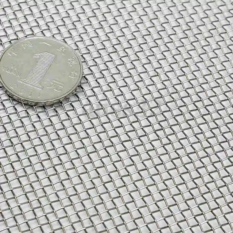 Mayitr Stainless Steel 10 Mesh Filtration Water Resistant Wire Cloth Screen Filter 30*30cm For Filtering Industrial Paint Water