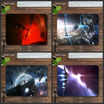 

Mairuige Gaming Mousepad Space Ship Star Wars Universe Ship 22x18cm Pc TableMats Anti-slip Mousepads DIY Gaming Rubber Mousemat