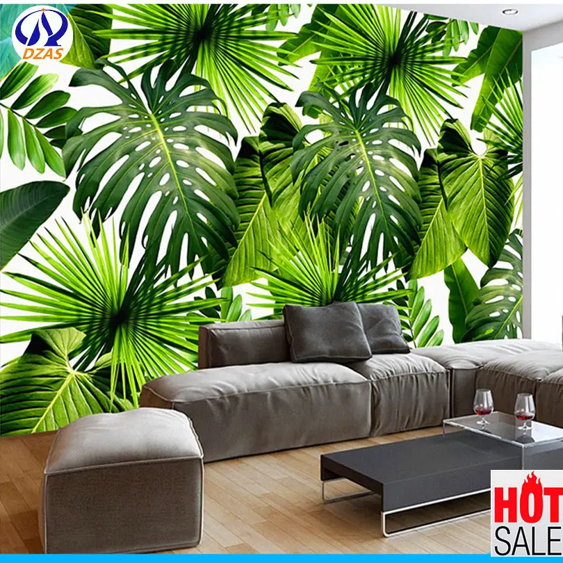 

2018 3D Living room Catering hotel background wallpaper Rainforest wallpaper natural countryside AS-CX landscape forest mural